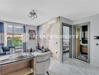 Stylish compact apartment of 46 m2 in a complex built in 2022, Oba district-id-4334-photo-1