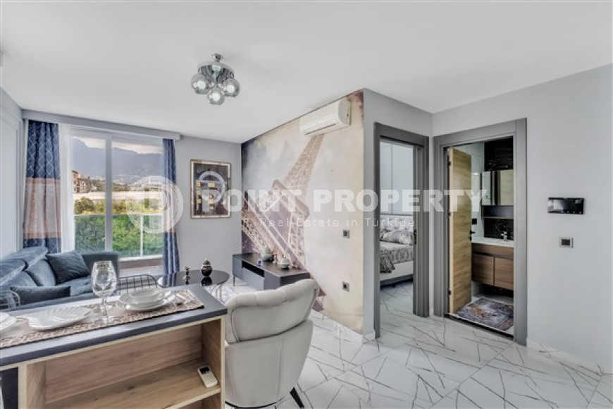 Stylish compact apartment of 46 m2 in a complex built in 2022, Oba district-id-4334-photo-1