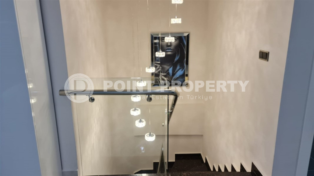 Пентхаус с видом на горы и море в вип комплексе в Махмутларе 200 кв.м-id-1357-фото-13