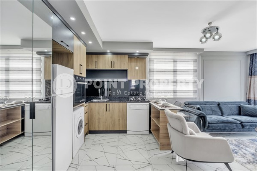 Stylish compact apartment of 46 m2 in a complex built in 2022, Oba district-id-4334-photo-13