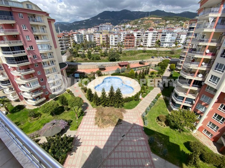 Spacious 2+1 apartment on the 7th floor with panoramic views of the city and mountains in the center of a quiet, comfortable area of Cikcilli.-id-4339-photo-12