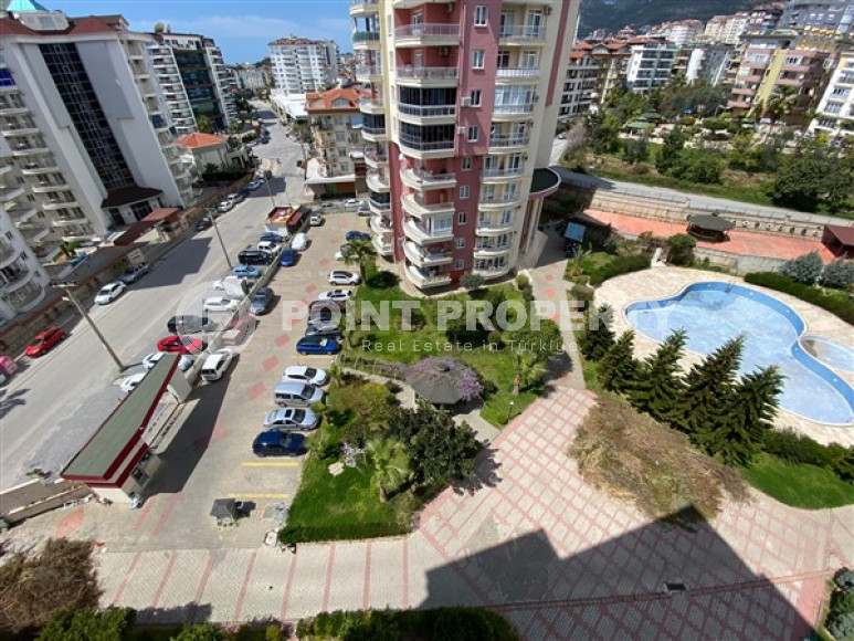 Spacious 2+1 apartment on the 7th floor with panoramic views of the city and mountains in the center of a quiet, comfortable area of Cikcilli.-id-4339-photo-13