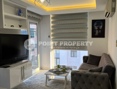 Небольшая стильная квартира 1+1, общей площадью 55 м2, в 200 метрах от благоустроенного песчаного пляжа и набережной.-id-4340-фото-2