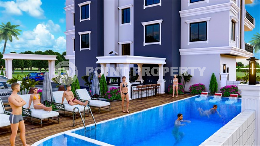 Выгодное предложение от застройщика - апартаменты 1+1 на 2-м этаже в резиденции на стадии строительства в престижном районе Верхняя Оба.-id-4342-фото-3