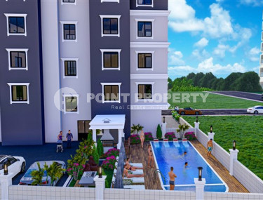 Выгодное предложение от застройщика - апартаменты 1+1 на 2-м этаже в резиденции на стадии строительства в престижном районе Верхняя Оба.-id-4342-фото-4