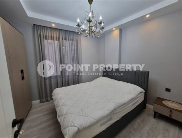 Новая комфортабельная квартира с современным дизайном в 350 метрах от моря в экологически чистом районе Тосмур.-id-4346-фото-3