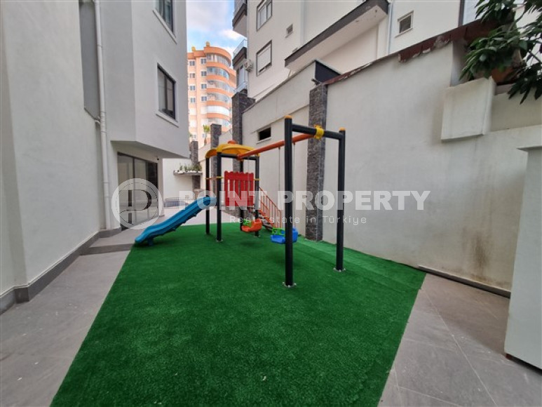 Новая комфортабельная квартира с современным дизайном в 350 метрах от моря в экологически чистом районе Тосмур.-id-4346-фото-6