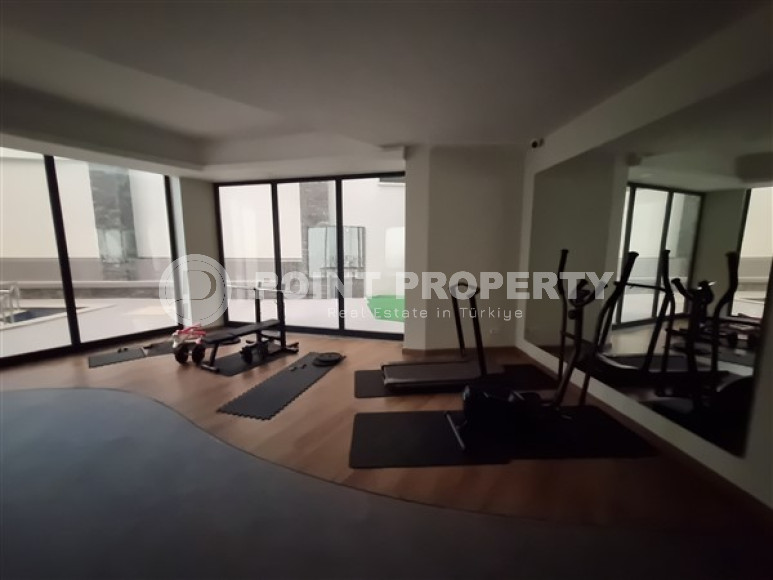 Новая комфортабельная квартира с современным дизайном в 350 метрах от моря в экологически чистом районе Тосмур.-id-4346-фото-13