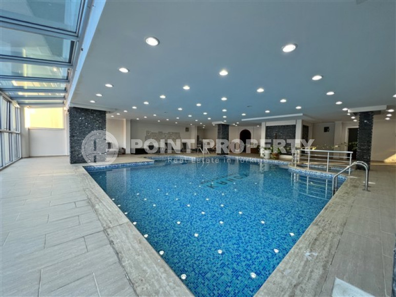 Просторный панорамный дуплекс 3+1 в 500 метрах от пляжа и набережной в самом центре Аланьи.-id-4348-фото-14