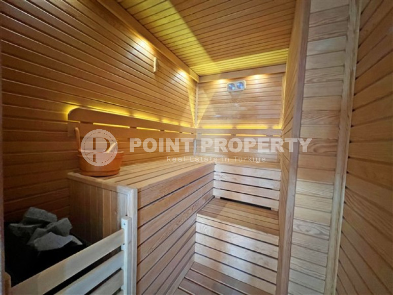 Просторный панорамный дуплекс 3+1 в 500 метрах от пляжа и набережной в самом центре Аланьи.-id-4348-фото-16