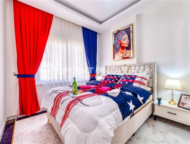 Inexpensive apartment of 60 m2 with a beautiful interior and excellent location 100 meters from the center of Mahmutlar-id-4352-photo-3