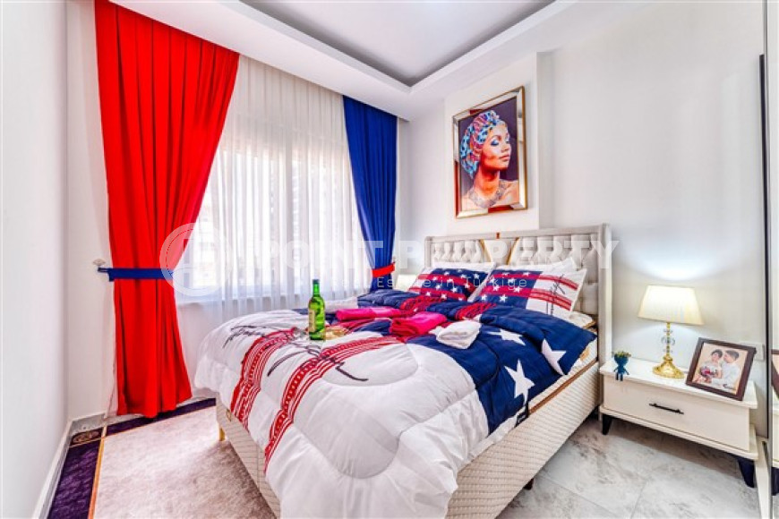 Inexpensive apartment of 60 m2 with a beautiful interior and excellent location 100 meters from the center of Mahmutlar-id-4352-photo-3