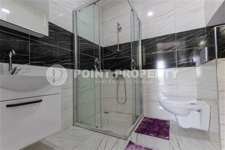 Роскошная квартира 104 м2 с двумя балконами и мебелью, район Демирташ-id-4354-фото-15