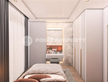 Modern apartment 55 m2 in a residence under construction, Mahmutlar district-id-4356-photo-3