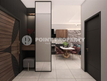 Modern apartment 55 m2 in a residence under construction, Mahmutlar district-id-4356-photo-5