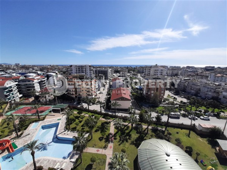 Spacious apartment 135 m2 with two balconies and furniture, 700 meters from the seashore in the Cikcilli area-id-4358-photo-8