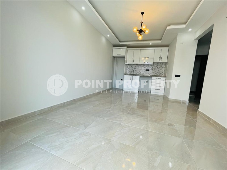 Новая видовая двухкомнатная квартира, 55м² с чистовой отделкой в районе Алании Конаклы-id-1360-фото-3