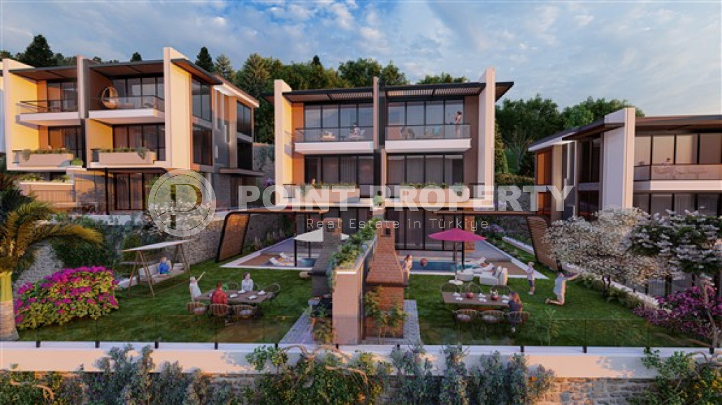 Новый проект - виллы 3+1 и 4+1 на завершающем этапе строительства в престижном экологически чистом районе Бекташ.-id-4363-фото-1