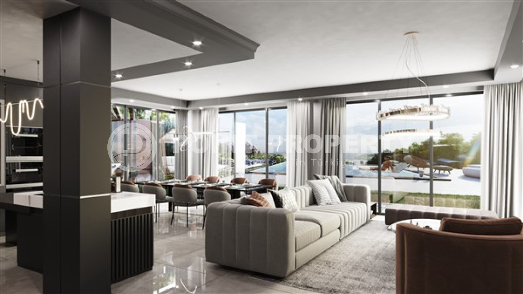 Новый проект - виллы 3+1 и 4+1 на завершающем этапе строительства в престижном экологически чистом районе Бекташ.-id-4363-фото-11