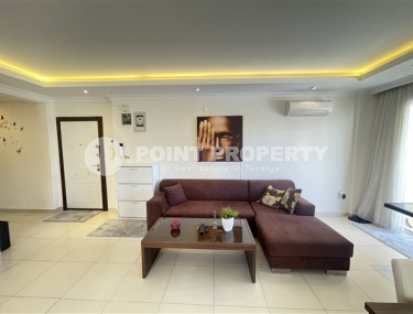 Просторные апартаменты 2+1 на 2-м этаже в 500 метрах от моря в центре спокойного района Авсаллар.-id-4364-фото-2