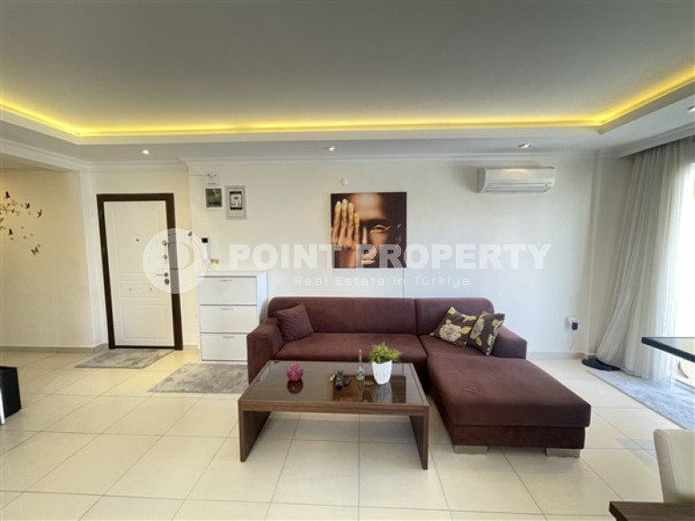 Просторные апартаменты 2+1 на 2-м этаже в 500 метрах от моря в центре спокойного района Авсаллар.-id-4364-фото-2