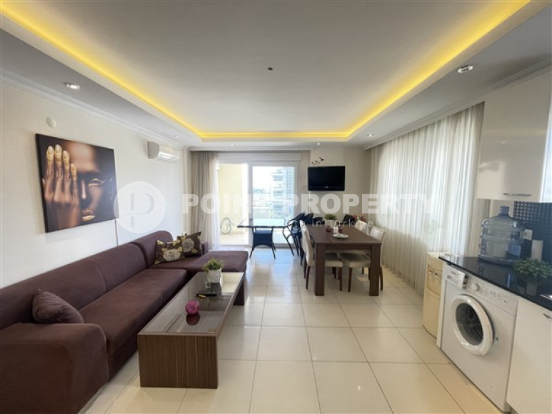 Просторные апартаменты 2+1 на 2-м этаже в 500 метрах от моря в центре спокойного района Авсаллар.-id-4364-фото-3