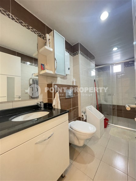 Просторные апартаменты 2+1 на 2-м этаже в 500 метрах от моря в центре спокойного района Авсаллар.-id-4364-фото-8