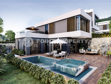 Выгодное предложение от застройщика - дуплекс с собственным бассейном и садом на завершающем этапе строительства.-id-4367-фото-1