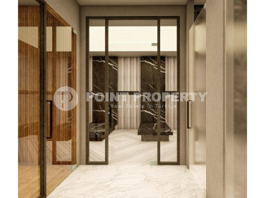 Квартира с одной спальней, 61м², в новом элитном комплексе на этапе ввода в эксплуатацию в Каргыджаке, Алания-id-1361-фото-4