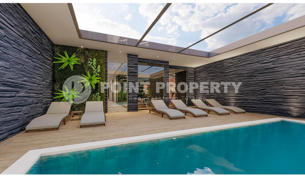 Квартира с одной спальней, 61м², в новом элитном комплексе на этапе ввода в эксплуатацию в Каргыджаке, Алания-id-1361-фото-7