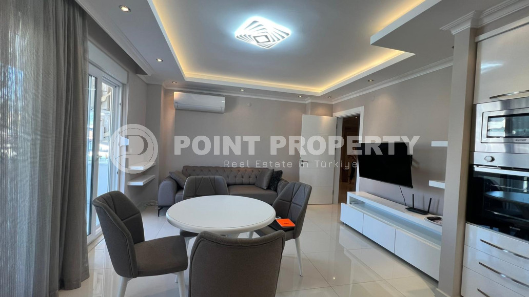 Трехкомнатная квартира с площадью 110 м2 укомплектованная мебелью, район Оба-id-4370-фото-3