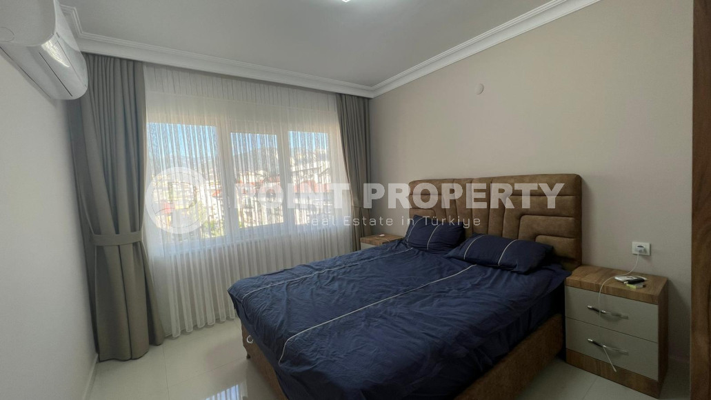 Трехкомнатная квартира с площадью 110 м2 укомплектованная мебелью, район Оба-id-4370-фото-6