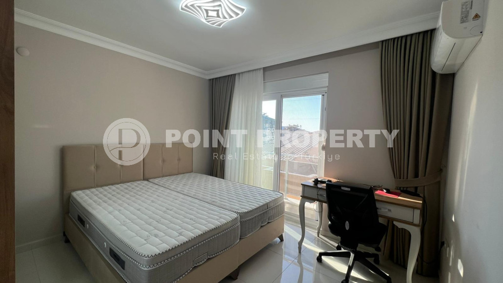 Трехкомнатная квартира с площадью 110 м2 укомплектованная мебелью, район Оба-id-4370-фото-9