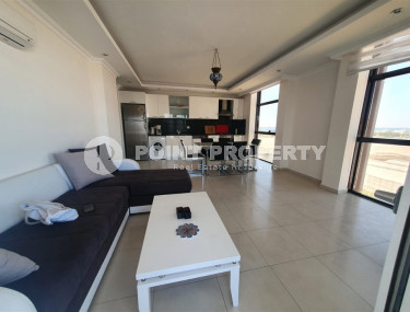 Furnished three-room apartment, 100m², with sea views in a luxury complex in Avsallar, Alanya-id-1362-photo-2