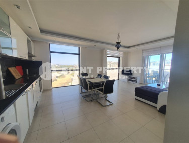 Furnished three-room apartment, 100m², with sea views in a luxury complex in Avsallar, Alanya-id-1362-photo-3
