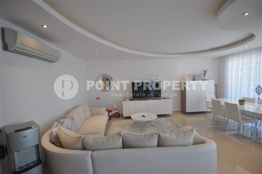 Видовой трёхкомнатный дуплекс с площадью 111 м2 в районе Тосмур-id-4374-фото-5