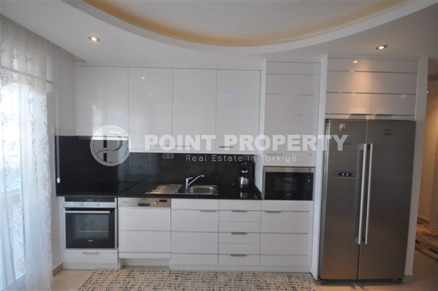 Видовой трёхкомнатный дуплекс с площадью 111 м2 в районе Тосмур-id-4374-фото-7