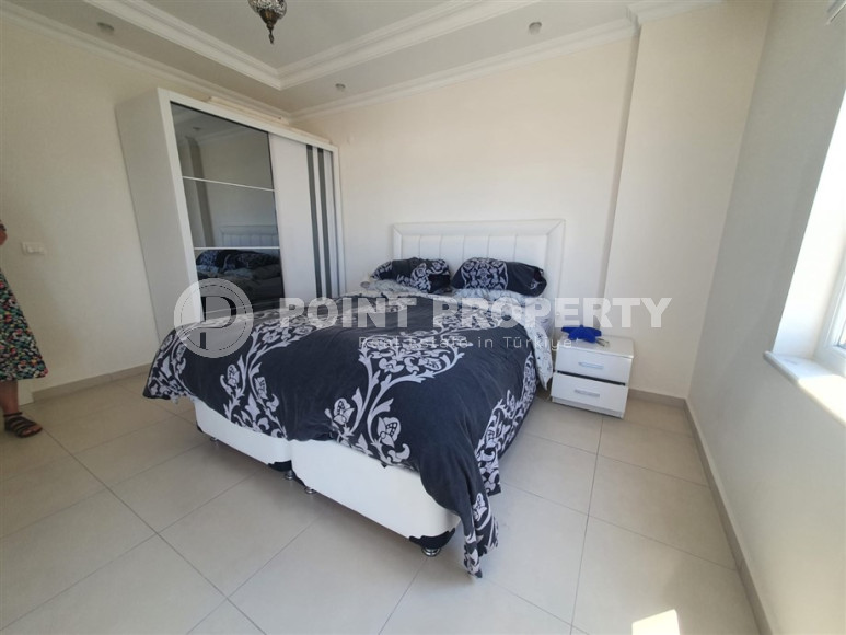 Furnished three-room apartment, 100m², with sea views in a luxury complex in Avsallar, Alanya-id-1362-photo-6
