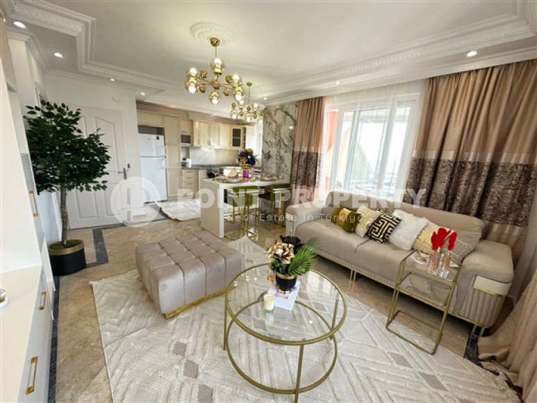 Стильная квартира 120 м2 с красивым интерьером и мебелью, район Тосмур-id-4375-фото-5