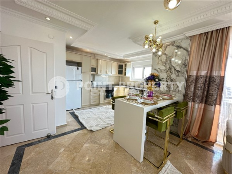 Стильная квартира 120 м2 с красивым интерьером и мебелью, район Тосмур-id-4375-фото-8