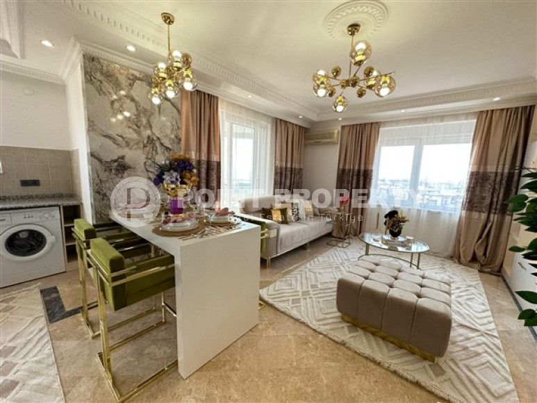 Стильная квартира 120 м2 с красивым интерьером и мебелью, район Тосмур-id-4375-фото-7