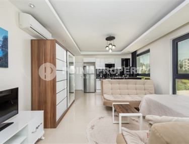 Компактная студия 1+0 с площадью 40 м2 в 700 метрах от моря, район Авсаллар-id-4377-фото-2