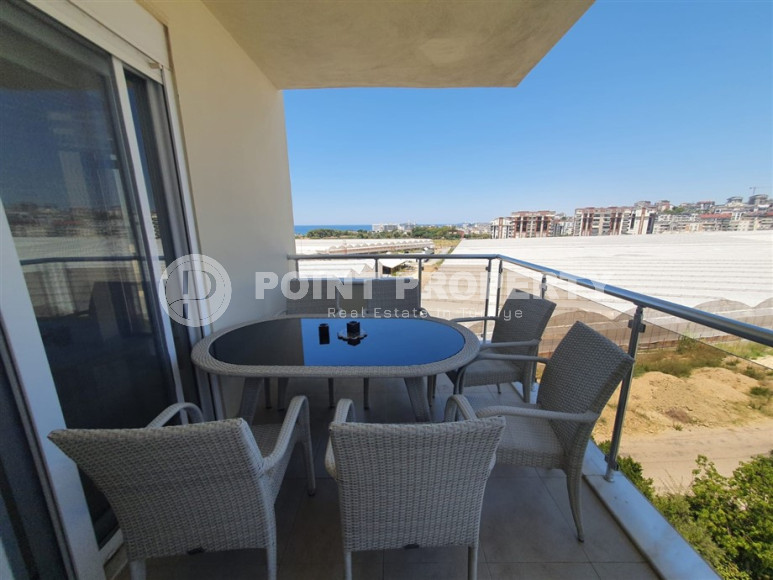 Furnished three-room apartment, 100m², with sea views in a luxury complex in Avsallar, Alanya-id-1362-photo-12