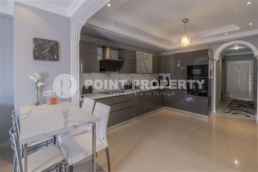 Stylish modern 2+1 apartment 250 meters from the sea in a quiet area of Alanya Konakli.-id-4380-photo-4