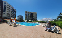 Furnished three-room apartment, 100m², with sea views in a luxury complex in Avsallar, Alanya-id-1362-photo-15