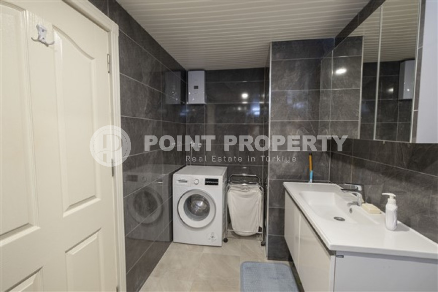 Stylish modern 2+1 apartment 250 meters from the sea in a quiet area of Alanya Konakli.-id-4380-photo-9