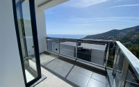 New two-storey 3+1 villa with luxurious panoramic sea views in the elite Bektash area of Alanya.-id-4382-photo-13