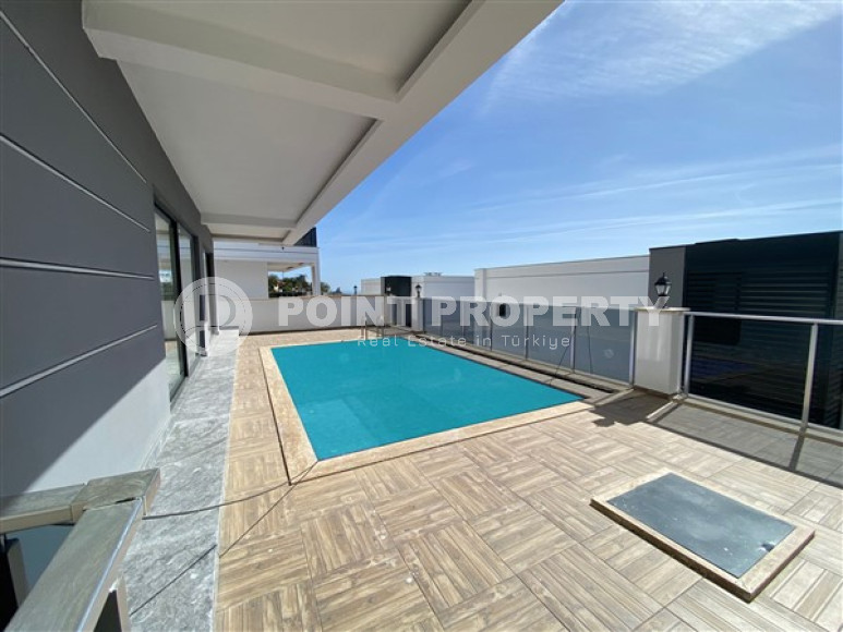 New two-storey 3+1 villa with luxurious panoramic sea views in the elite Bektash area of Alanya.-id-4382-photo-18