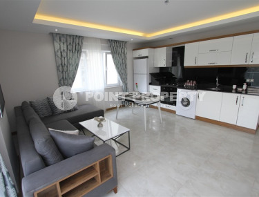 Готовая к проживанию, квартира с двумя спальнями, 110м², в 350м от моря в Махмутларе, Аланья-id-1363-фото-4