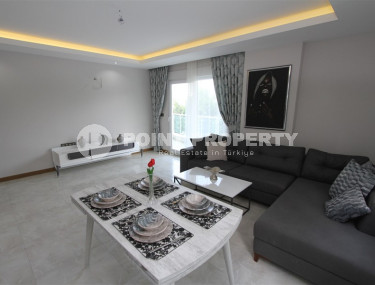 Готовая к проживанию, квартира с двумя спальнями, 110м², в 350м от моря в Махмутларе, Аланья-id-1363-фото-5